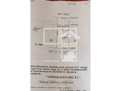 Local en Carena Llarga, Vacarisses Barcelona